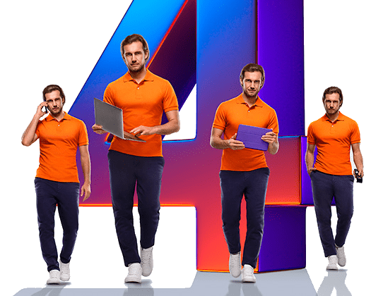 Великолепная четверка Ростелеком в село Кушаги (Новосибирская область)